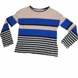 ROCKETS OF AWESOME shirt multi stripe long sleeve tee 10‎